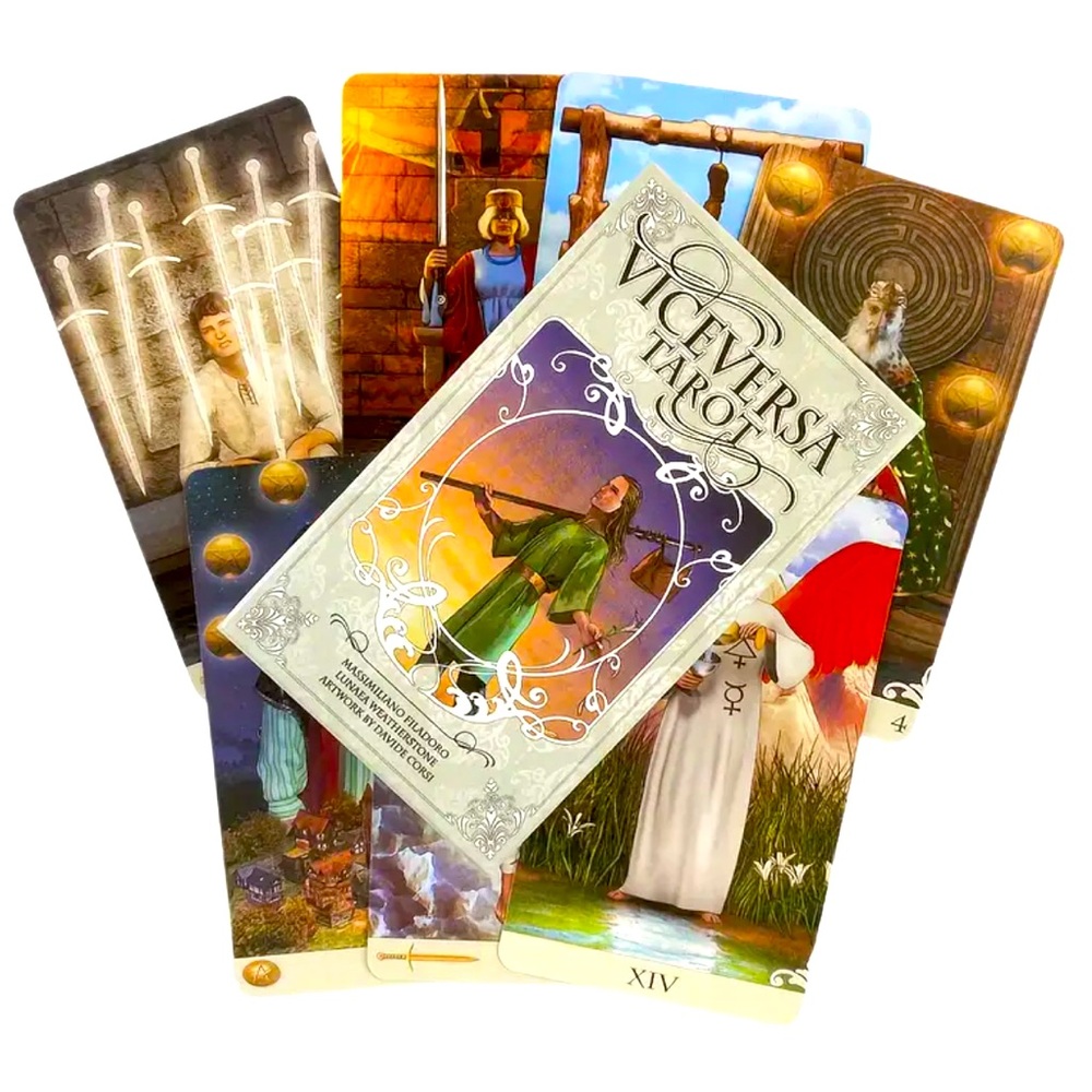 The Viceversa Tarot: A Deck of Dual Perspectives Tarot Deck
